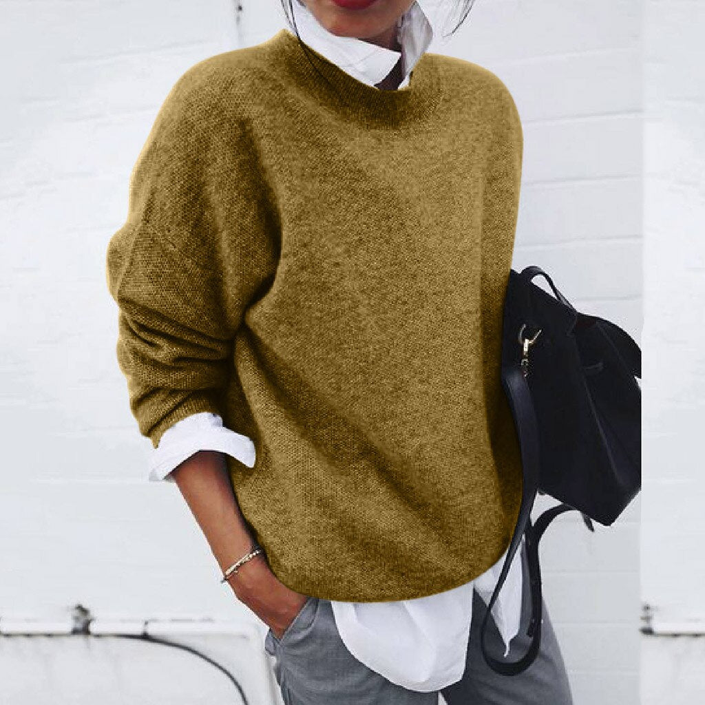 Lene™ – Behagelig strikket cashmere sweater