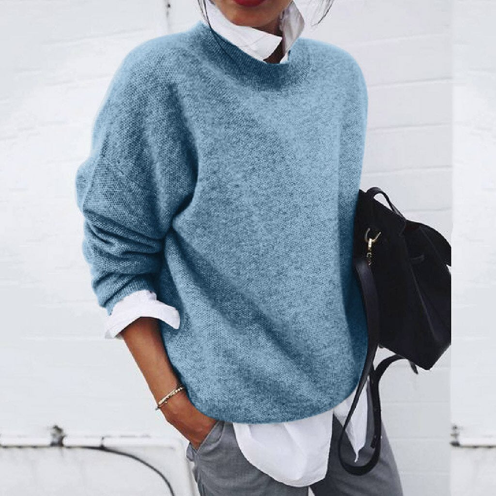 Lene™ – Behagelig strikket cashmere sweater